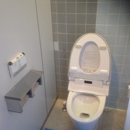 トイレの詰まりをリフォームで解決｜横浜市中区関内のYビルにてトイレのリフォーム