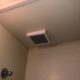 天井の換気扇を修理