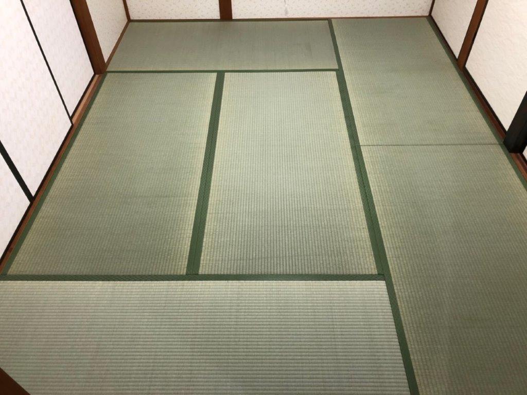 床の張り替え・畳の入れ替え工事後