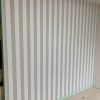 クロス貼り替え後の子供部屋｜サンゲツSP9786のストライプ柄アクセントクロスで明るく爽やかに仕上がった大田区H様邸の洋室