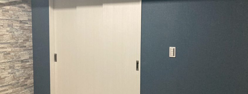 東京都大田区マンション 洋室クローゼットリフォーム施工後 引き戸へ変更した一体型収納